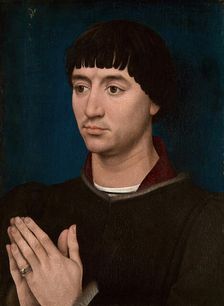 Portrait of Jean Gros, 1460/64. Creators: Workshop of Rogier van der Weyden, Rogier Van der Weyden