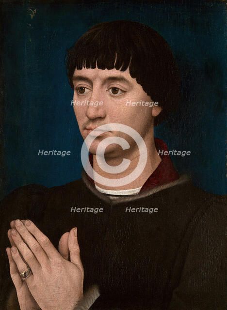Portrait of Jean Gros, 1460/64. Creators: Workshop of Rogier van der Weyden, Rogier Van der Weyden.