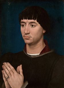 Portrait of Jean Gros, 1460/64. Creators: Workshop of Rogier van der Weyden, Rogier Van der Weyden