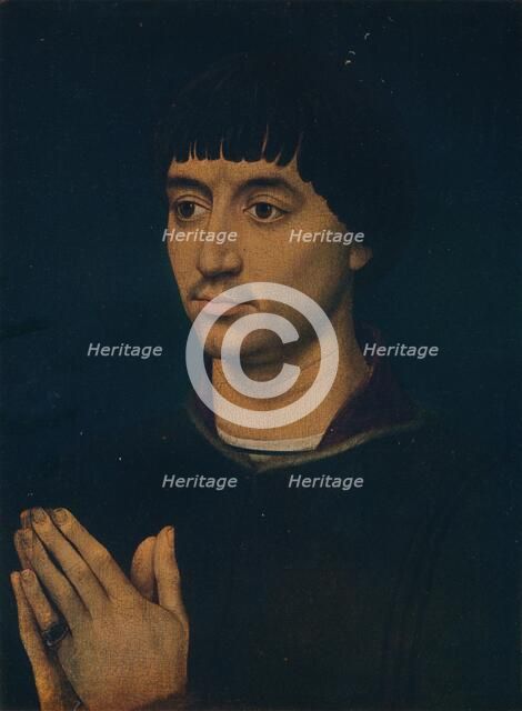 'Portrait of Jean Gros', c1460. Artist: Rogier Van der Weyden.