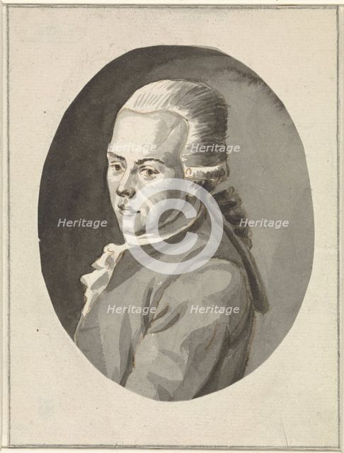 Portrait of Jean Grandjean, 1770-1800. Creator: Anon.