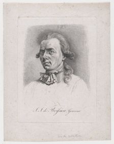 Portrait of Jean-Jacques de Boissieu, early 19th century., early 19th century. Creator: Anon