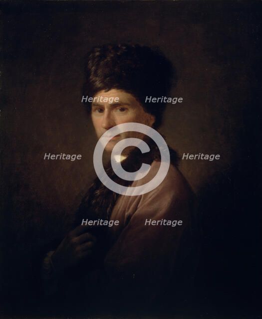 Portrait of Jean-Jacques Rousseau (1712-1778), 1766. Artist: Ramsay (1713-1784)