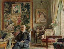 Portrait of Jean Laroche (1866-1935), 1925-1926. Creator: Vuillard, Édouard (1868-1940)