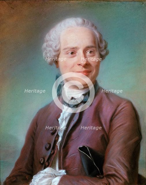 Portrait of Jean le Rond D'Alembert (1717-1783), 1753.