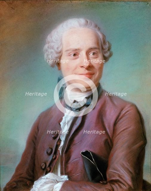 Portrait of Jean le Rond D'Alembert (1717-1783), 1753.