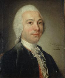 Portrait of Jean le Rond D'Alembert (1717-1783), 1770. Creator: Anonymous