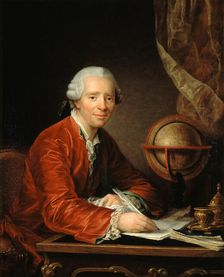 Portrait of Jean le Rond D'Alembert (1717-1783), 1777. Creator: Lusurier, Catherine (1752-1781)