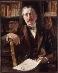 Portrait of Jean-Louis Vaudoyer (1883-1963), 1932. Creator: Paul Albert Besnard