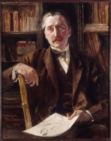 Portrait of Jean-Louis Vaudoyer (1883-1963), 1932. Creator: Paul Albert Besnard