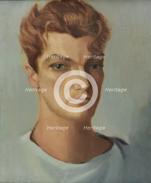 Portrait of Jean Marais (1913-1998). Creator: Bérard, Christian (1902-1949).