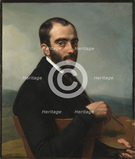 Portrait of Jean-Michel Cels (1819-1894), 1847. Creator: Cels, Cornelis (1778-1859).