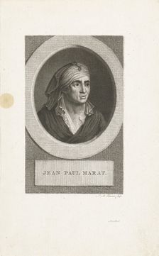 Portrait of Jean-Paul Marat (1743-1793), 1790s