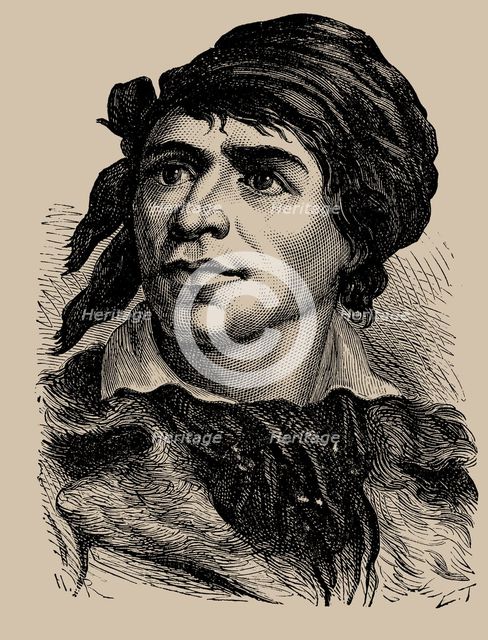 Portrait of Jean-Paul Marat (1743-1793), 1889.