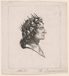 Portrait of Jean-Paul Marat, c. 1795. Creator: Unknown