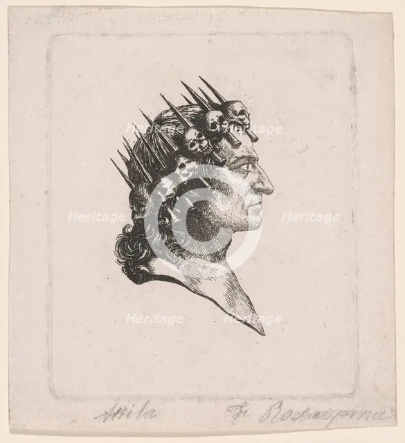 Portrait of Jean-Paul Marat, c. 1795. Creator: Unknown.