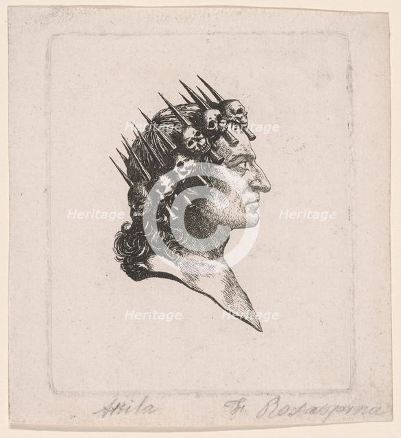 Portrait of Jean-Paul Marat, c. 1795. Creator: Unknown.