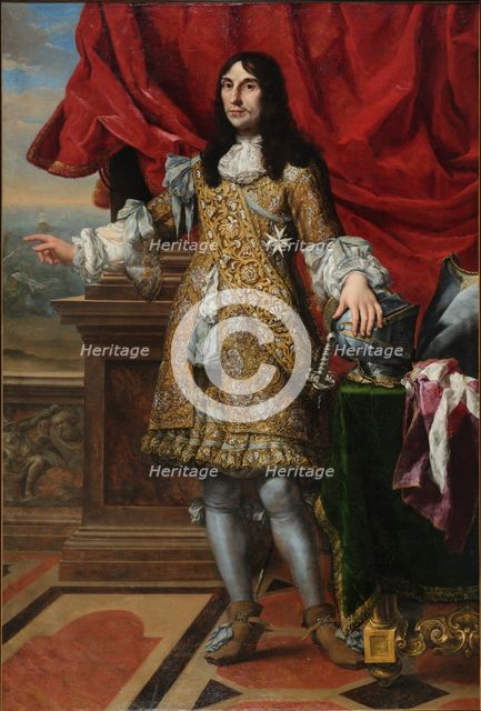 Portrait of Jean-Paul de Saumeur (1598-1667), called Chevalier Paul, c1660. Creator: Anon.