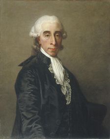 Portrait of Jean Sylvain Bailly (1736-1793), 1789. Creator: Mosnier, Jean Laurent (1743/44-1808)