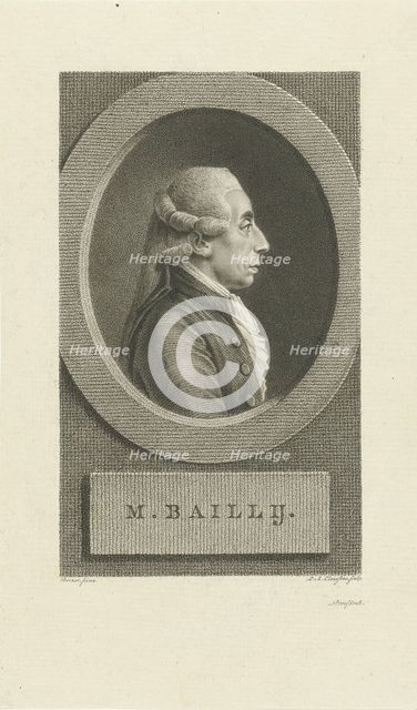 Portrait of Jean Sylvain Bailly (1736-1793), 1790s.