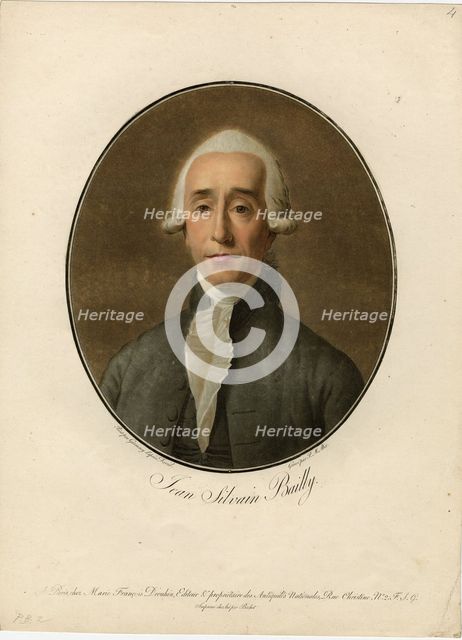 Portrait of Jean Sylvain Bailly (1736-1793), 1795.