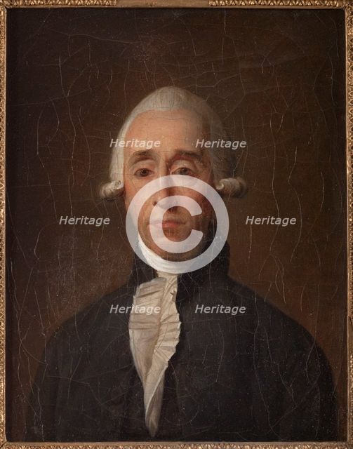 Portrait of Jean-Sylvain Bailly (1736-1793), mayor of Paris, c1790. Creator: Jean-Franois Garnerey.
