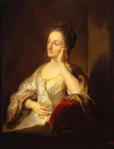 Portrait of Jeanne de Troy, the Artist's Wife, 1704. Creator: Jean Francois de Troy