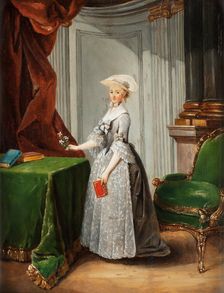 Portrait of Jeanne-Sophie de Vignerot du Plessis (1740-1773), Comtesse d'Egmonte