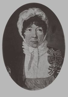 Portrait of Jelizaveta Palmenbach (1761–1832), 1870. Artist: Lushev, Andrey Mikhaylovich (1822-?)
