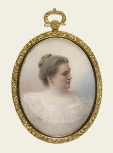 Portrait of Jennie Walters Delano, 1898. Creator: William Jacob Baer