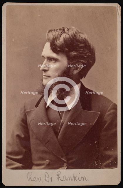 Portrait of Jeremiah Eames Rankin (1828-1904), 1879. Creator: Samuel Montague Fassett.