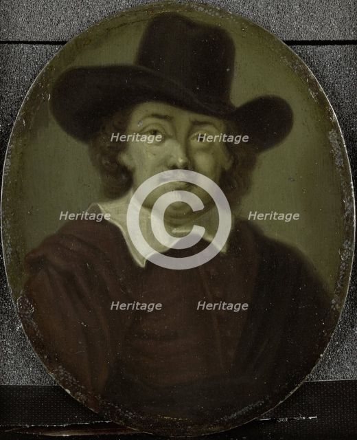 Portrait of Jeremias de Decker, Poet in Amsterdam, 1700-1732. Creator: Arnoud van Halen.