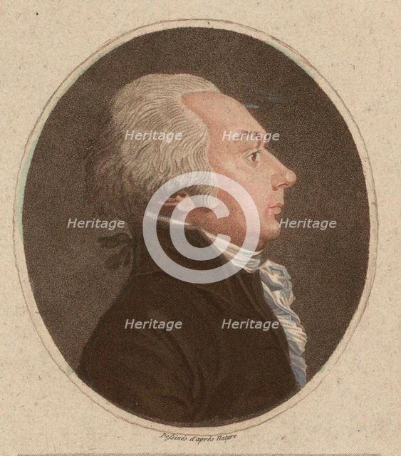 Portrait of Jérôme Pétion de Villeneuve (1756-1794), 1791.