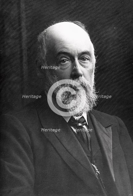 Portrait of JS Rowntree,1895. Artist: Unknown