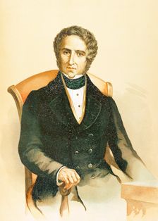 Portrait of Juan Alvarez de Mendizábal (1790-1853), Spanish politician and financier, 1893. Creator: Unknown