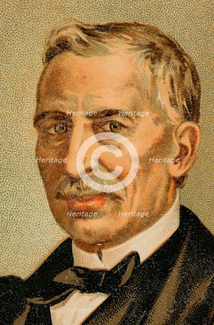 Portrait of Juan Antonio Zaratiegui Celigüeta (1804-1873), Spanish military officer, 1890. Creator: Unknown.