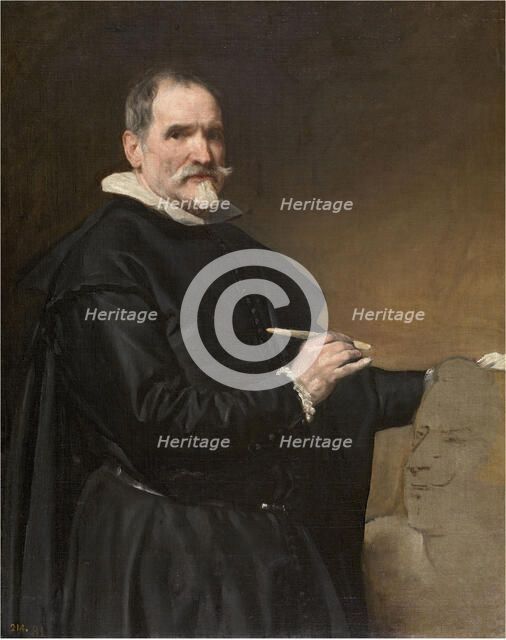 Portrait of Juan Martínez Montañés (1568-1649), 1635-1636. Creator: Velàzquez, Diego (1599-1660).