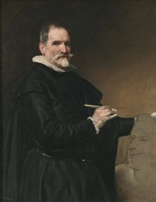 Portrait of Juan Martínez Montañés, c1635. Creator: Diego Velasquez
