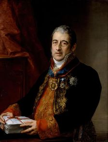 Portrait of Juan Miguel de Grijalba, about 1825. Creator: Vicente Lopez y Portana
