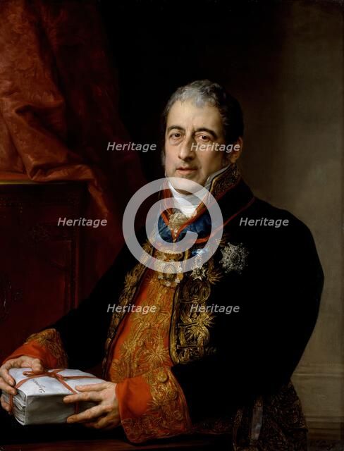 Portrait of Juan Miguel de Grijalba, about 1825. Creator: Vicente Lopez y Portana.