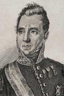 Portrait of Juan Palarea Blanes, so-called "El Médico" (baptised 1780-1842), 1845. Creator: Jose Gomez