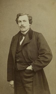 Portrait of Jules Huot de Goncourt (1830-1870). Creator: Carjat, Étienne (1828-1906)
