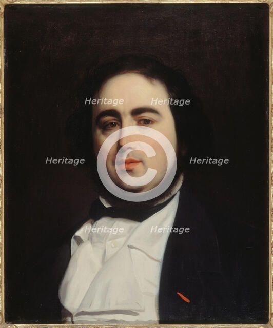 Portrait of Jules Janin (1804-1874), writer and critic, c1839. Creator: Charles-Emile-Callande de Champmartin.