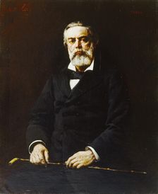 Portrait of Jules Vallès (1832-1885), 1881. Creator: Gill, André (1840-1885)