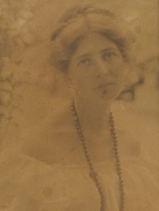 Portrait of Julia Hall McCune (1882-1971), c. 1898. Creator: Ema Spencer (American, 1857-1941)