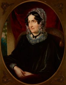 Portrait of Julia Leo, 1845. Creator: Franciszek Ksawery Lampi