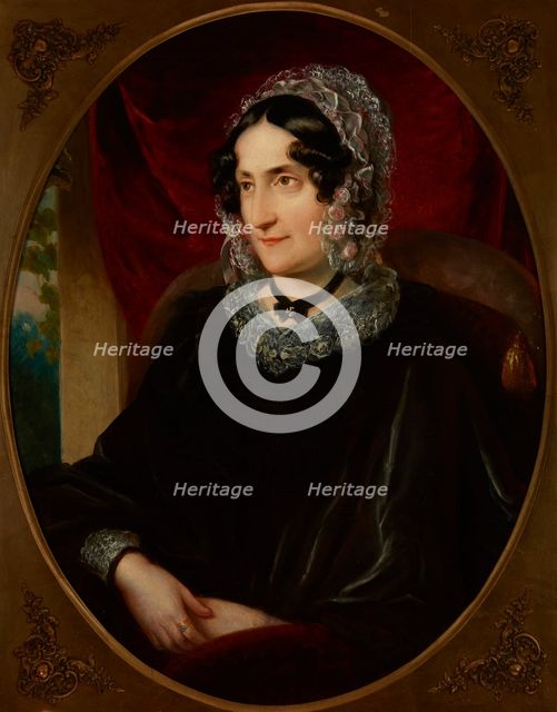 Portrait of Julia Leo, 1845. Creator: Franciszek Ksawery Lampi.