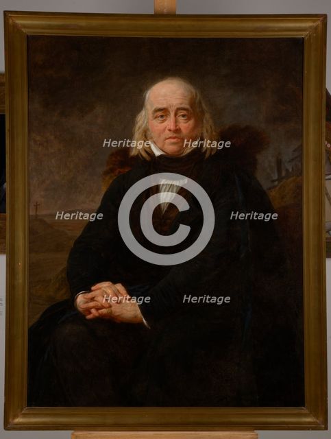 Portrait of Julian Ursyn Niemcewicz (1758-1841), 1833-1834. Creator: Antoine-Jean Gros.
