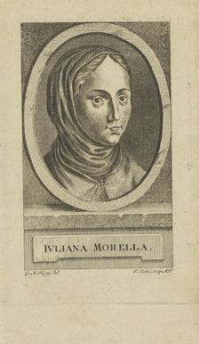 Portrait of Juliana Morell (1594-1653) , before 1777. Creator: Eichel, Emanuel (1717-1782)