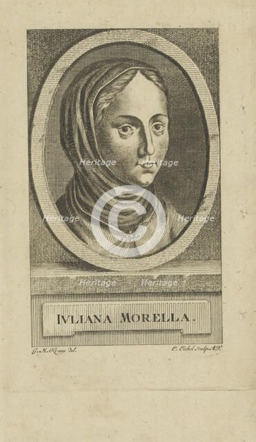 Portrait of Juliana Morell (1594-1653) , before 1777. Creator: Eichel, Emanuel (1717-1782).